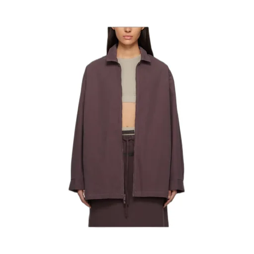 Zip-Up Shirt Jacket