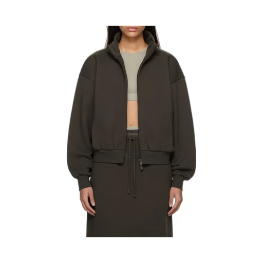 Long-Sleeved Zipper Casual Jacket