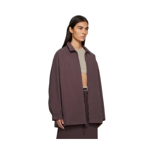 Zip-Up Shirt Jacket