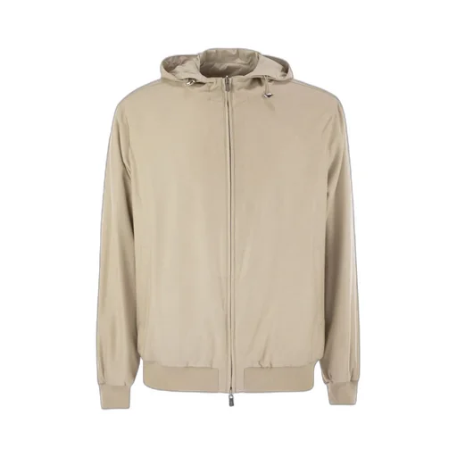 Reversible Hooded Bomber Jacket
