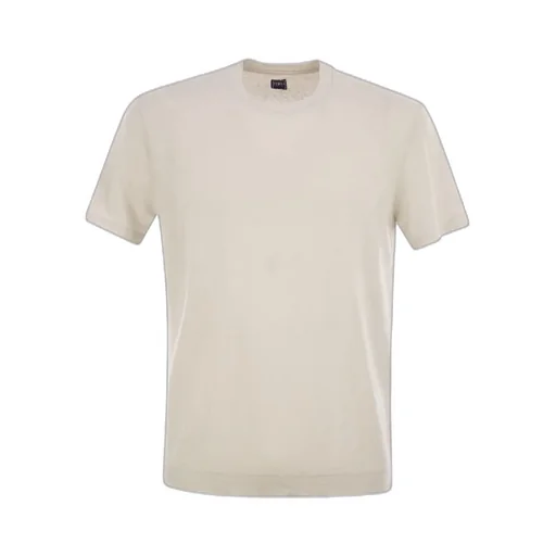 Stretch Linen Short-Sleeve T-Shirt