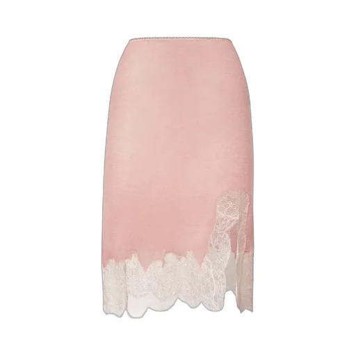 Lace Detailed Midi Skirt