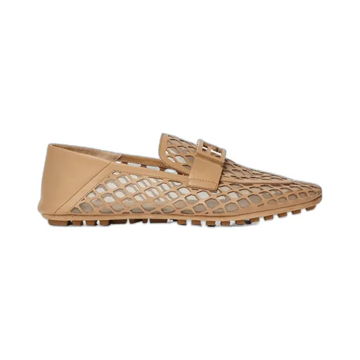 Perforated Leather Loafers