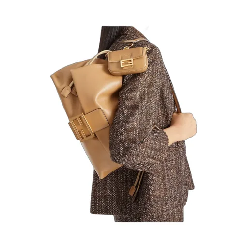 Cappuccino Nappa Leather Bag