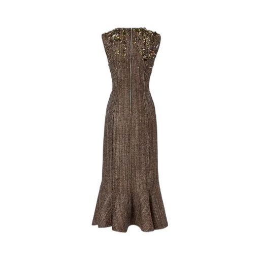Multicolor Wool And Alpaca Dress