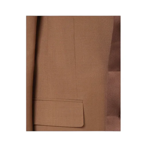 Brown Wool And Mohair Blazer