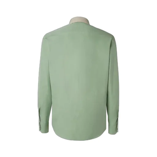 Light Green Poplin Shirt