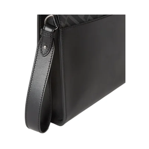 Logo Plaque Zipped Clutch Bag