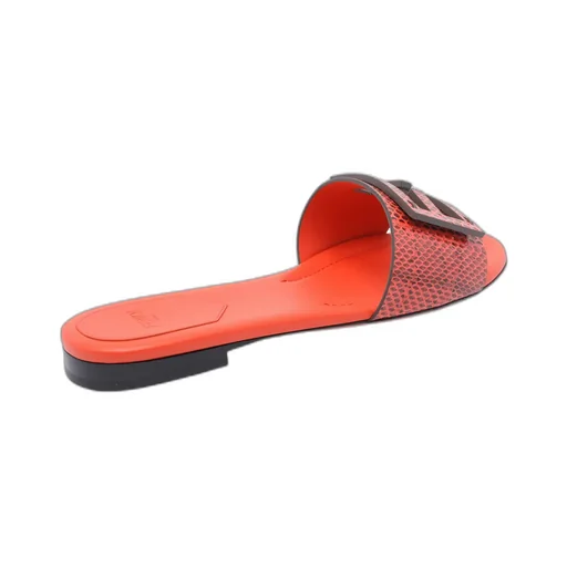 Baguette Logo Embossed Slides
