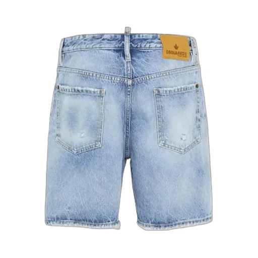 Marine Denim Shorts