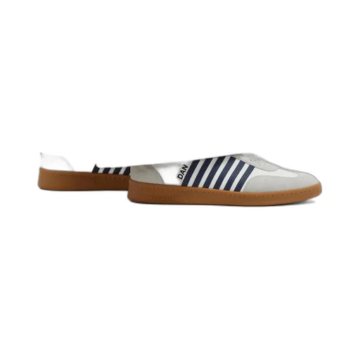 Striped Low-Top Sneakers