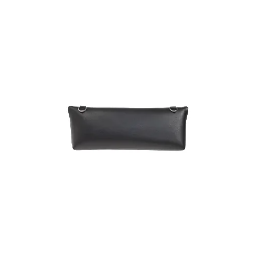 Neoclassic Pebbled Zipped Messenger Bag