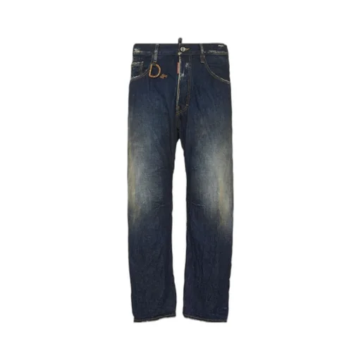 D-Ring Distressed Jeans