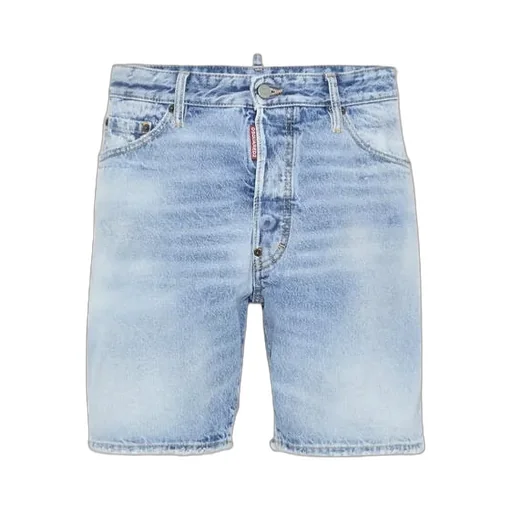 Marine Denim Shorts