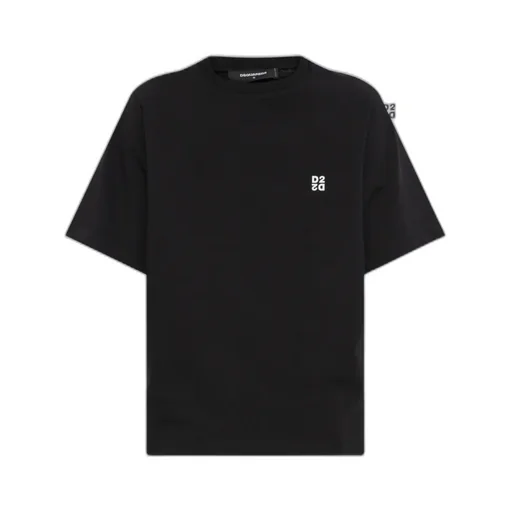 Pack Of Two Logo Printed Crewneck T-Shirt