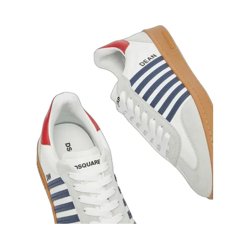 Striped Low-Top Sneakers
