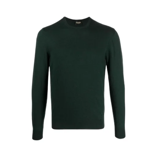 Fine-Knit Long-Sleeve Jumper