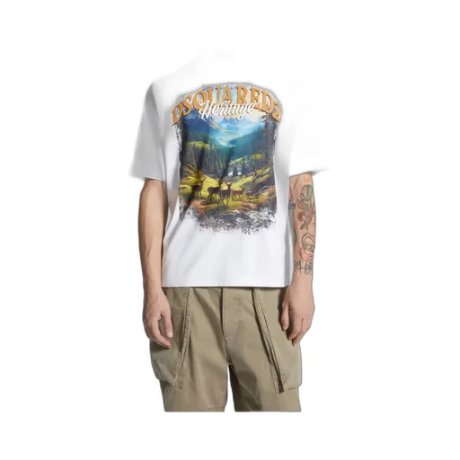 Graphic Printed Crewneck T-Shirt