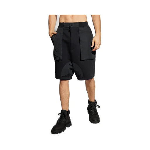 Drawstring Elastic Waist Shorts