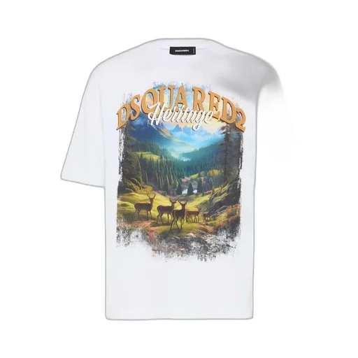 Graphic Printed Crewneck T-Shirt