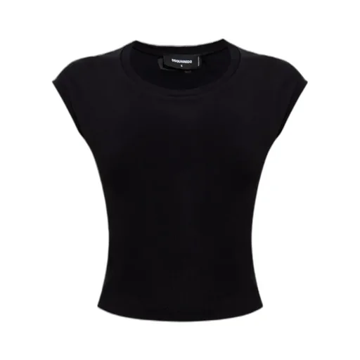 Wing-Sleeved Cropped Top