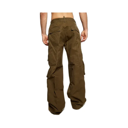 Icon Logo Embroidered Cargo Pants