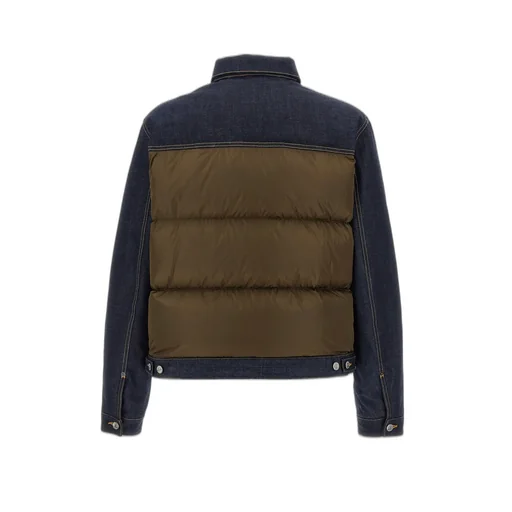 Hybrid Panelled Puffer Jacket