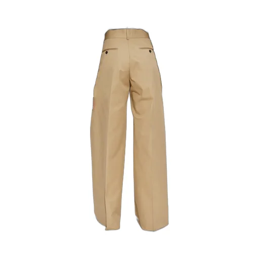 Logo Plaque Tailored Trousers