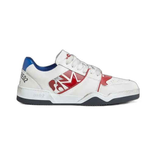 Spiker Logo Printed Vintage Finish Sneakers