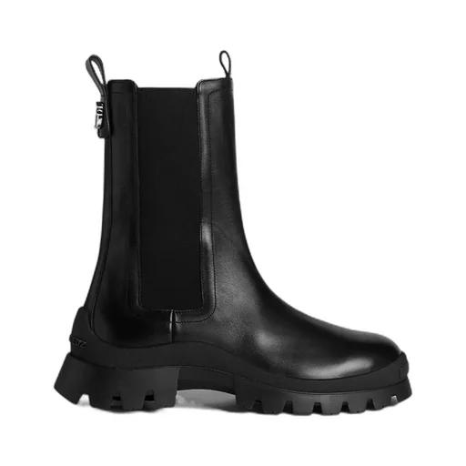 D2 Statement Chunky-Sole Ankle Boots