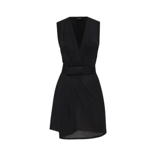 Belt Sleeveless Dress