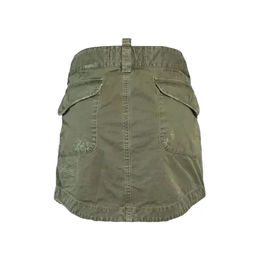 Military Mini Skirt