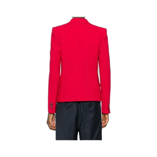 Logo-Plaque Single-Breasted Blazer