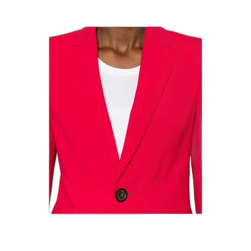Logo-Plaque Single-Breasted Blazer