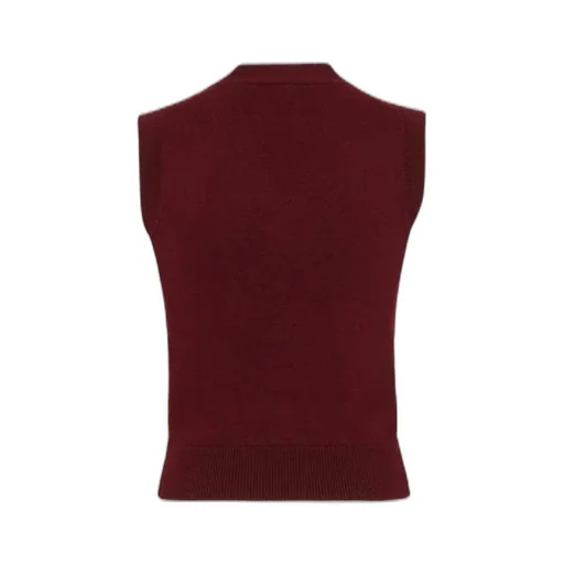 V Neck Knitted Vest