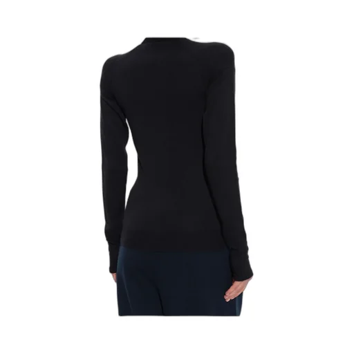 Logo Embroidered High Neck Jumper
