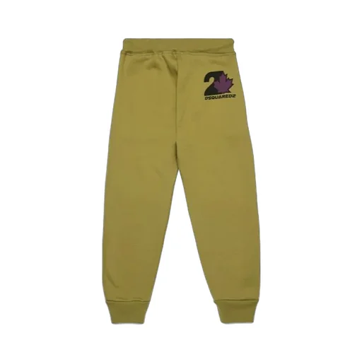 Leaf Printed Track Pants