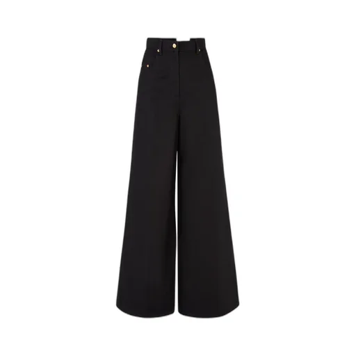 Wide-Leg Flared Pants