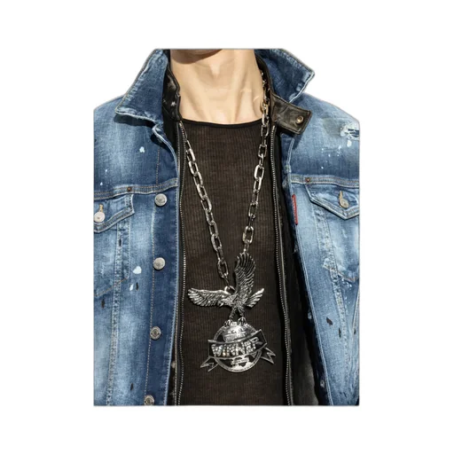 Logo Charm Necklace