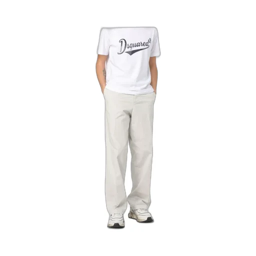 Logo-Printed Tailored Trousers