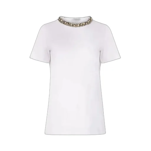 Embellished Collar T-Shirt