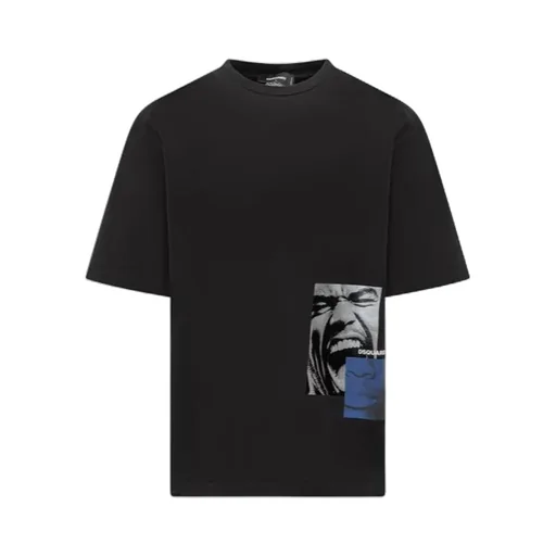 Graphic-Print Crewneck T-Shirt