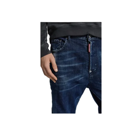Straight Leg Distressed Jeans