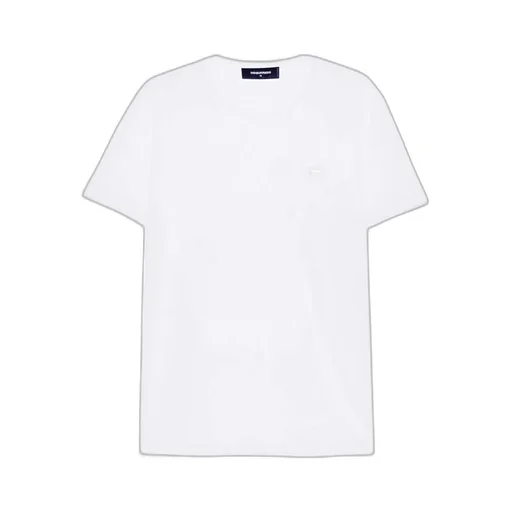 Logo-Plaque Crewneck T-Shirt