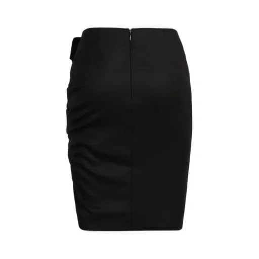 Draped Midi Skirt