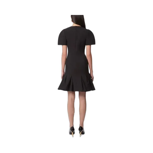 Peplum Woolen Dress