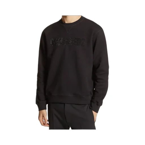 Logo Embellished Crewneck Sweatshirt