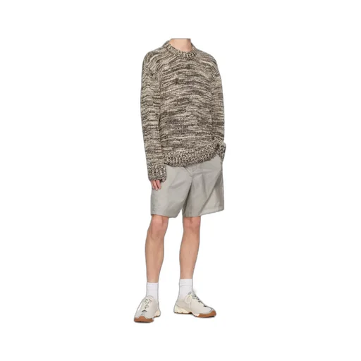 Rib Round-Neck Sweater