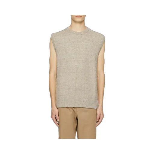 Rib Round-Neck Vest