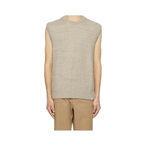 Rib Round-Neck Vest